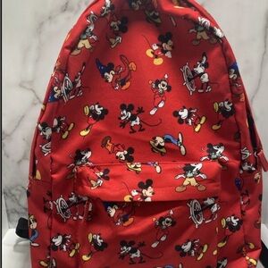 Disney Red Mickey Mouse Kids Backpack